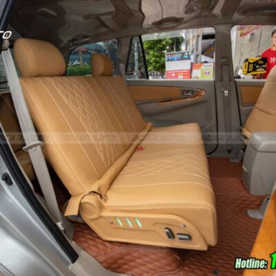 Độ Ghế Thành Giường Xe Toyota Innova